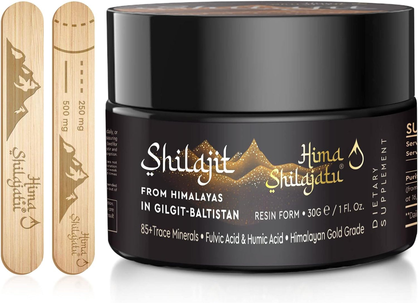 Hima Shilajatu Shilajit Purest Himalayan Organic Shilajit Resin - Gold Grade - görsel 9