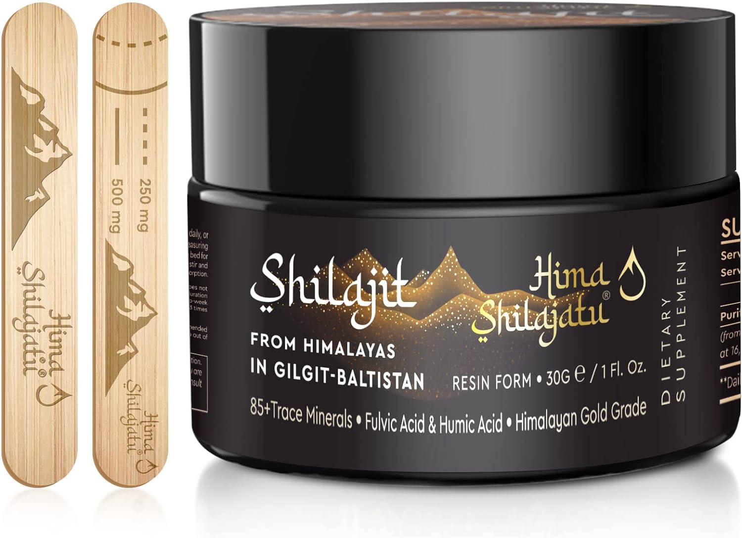 Hima Shilajatu Shilajit Purest Himalayan Organic Shilajit Resin - Gold Grade - görsel 9