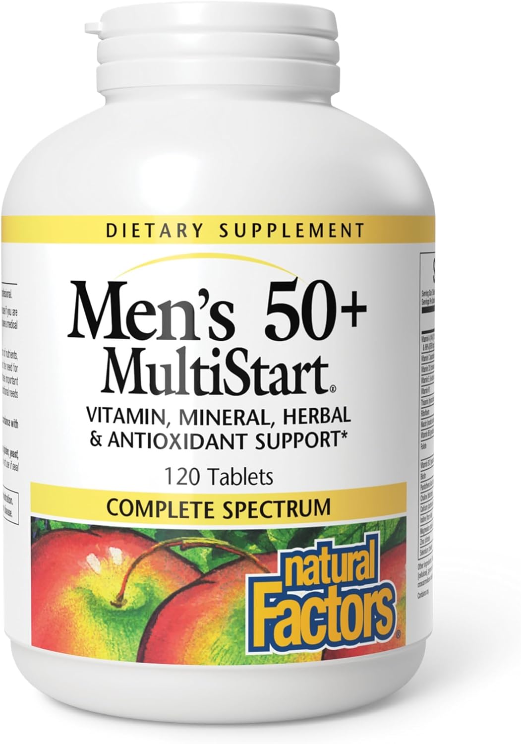 Natural Factors Men's 50+ MultiStart Daily Multivitamin - görsel 1