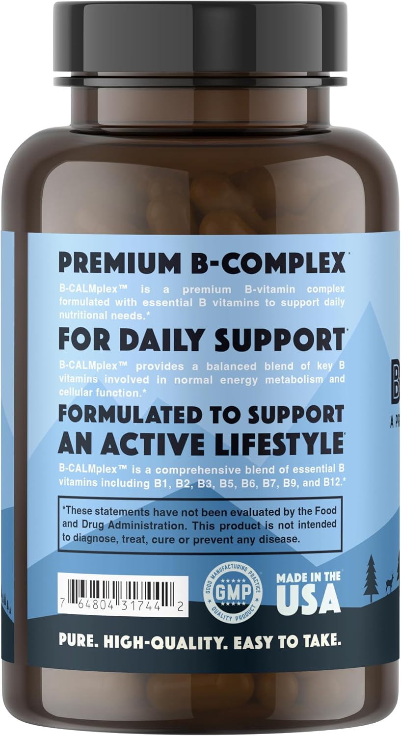 Natural Rhythm B-CALMplex B-Complex Vitamin Supplement - görsel 2