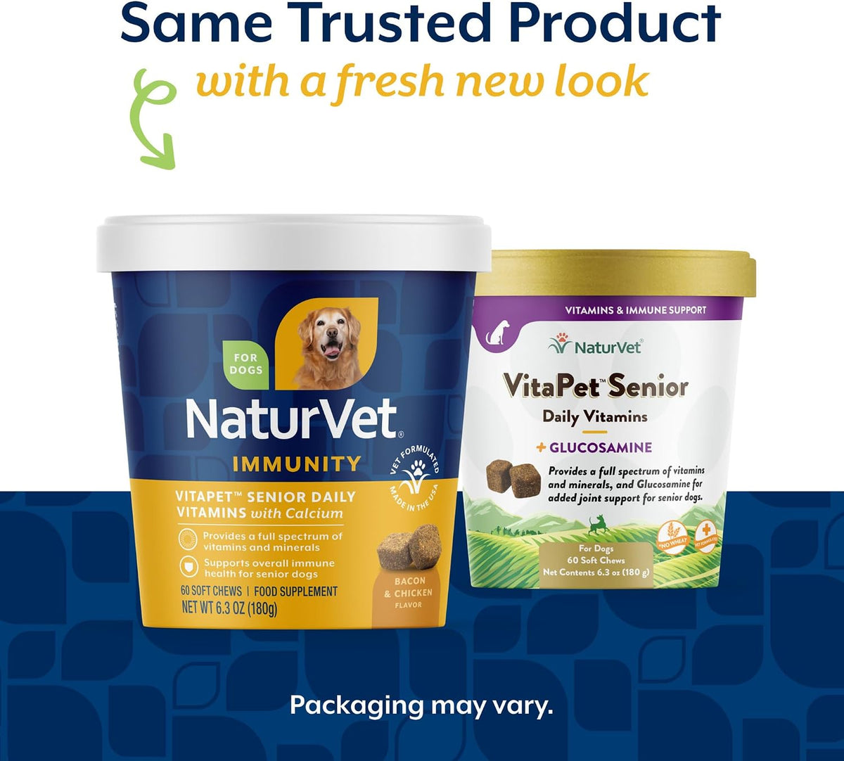 NaturVet VitaPet Senior Daily Vitamins Plus – Essential Vitamins and Minerals : A full spectrum of nutrients that – Image 2