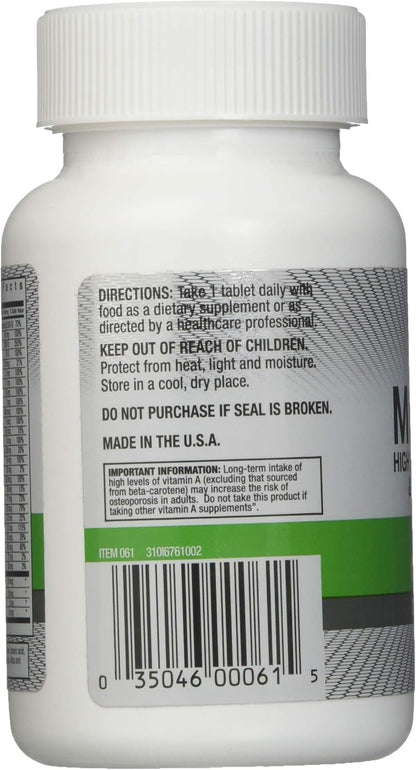 Windmill MILLTRIUM H/P Multivitamin Tablets, 100 Tablets