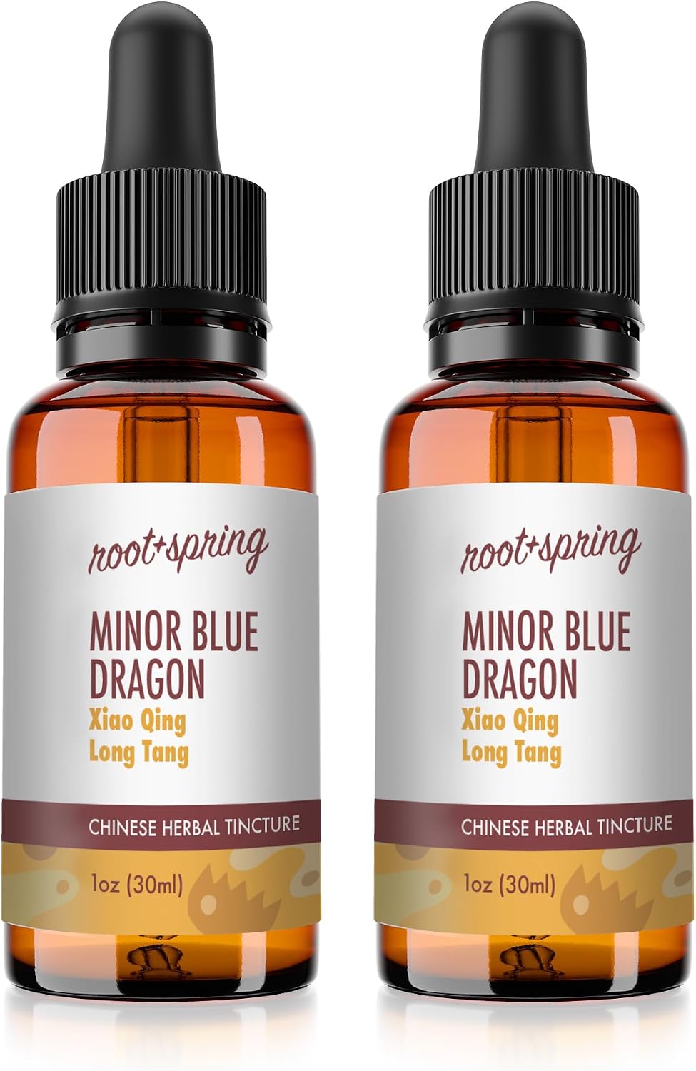 Minor Blue Dragon - Xiao Qing Long Tang Herbal Tincture (Liquid Extract with Dropper) - 2 Pack - görsel 1
