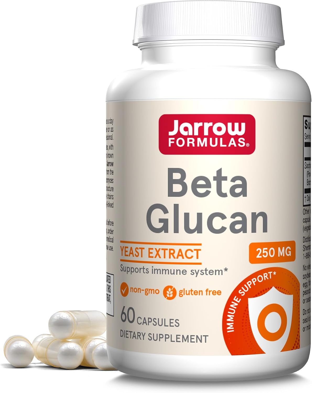 Jarrow Formulae Beta Glucan – Immune Support (60 Capsules) - görsel 1