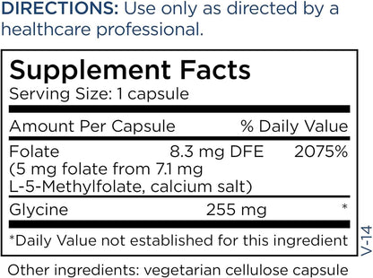 Metabolic Maintenance L-Methylfolate 7.5 mg - 90 Capsules