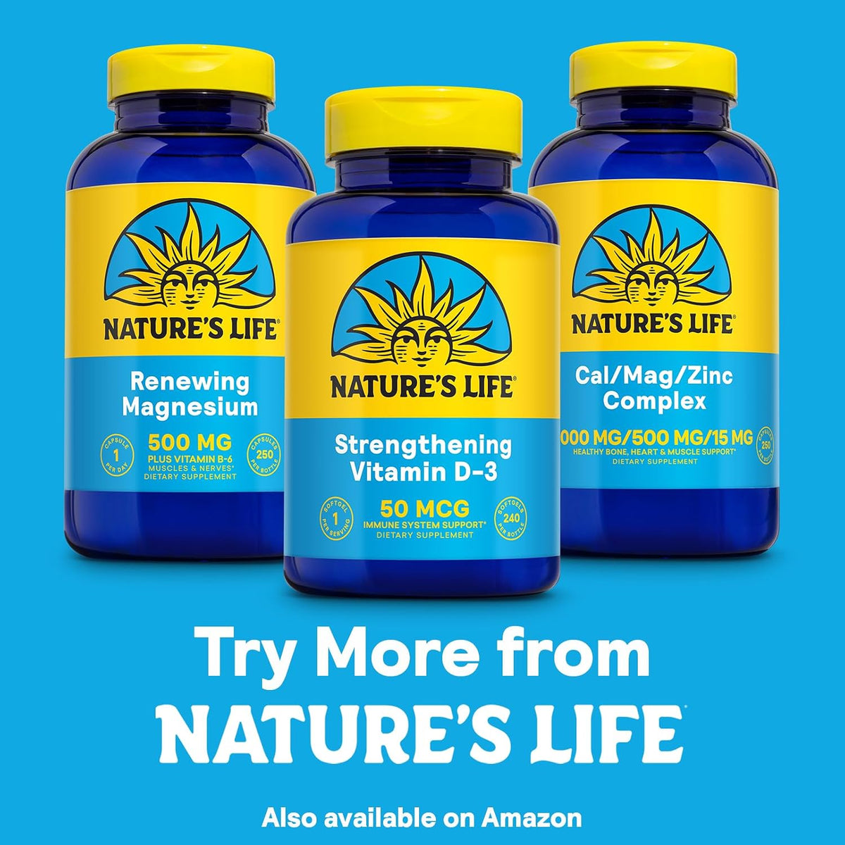 Nature's Life Vitamin D3 2000 IU (50 mcg) - 240 Softgels - görsel 6