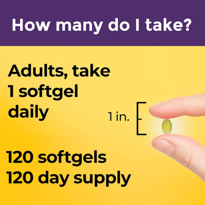 Nature Made Biotin 1000 µg Softgels, 120 Softgels