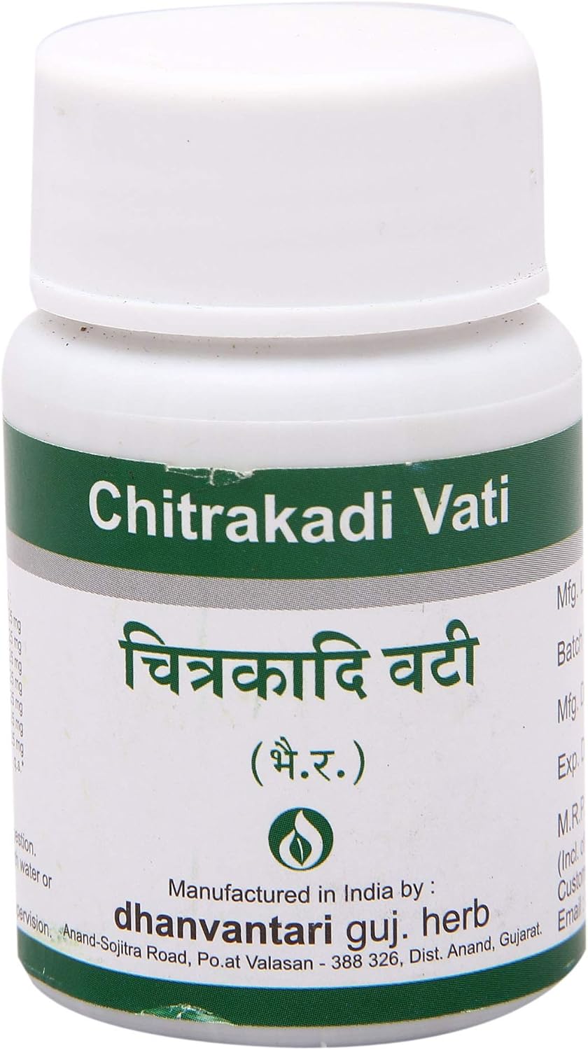 Chitrakadi Vati - 60 Tablets (Pack of 4) - görsel 1