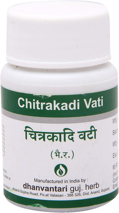 Chitrakadi Vati - 60 Tablets (Pack of 4)
