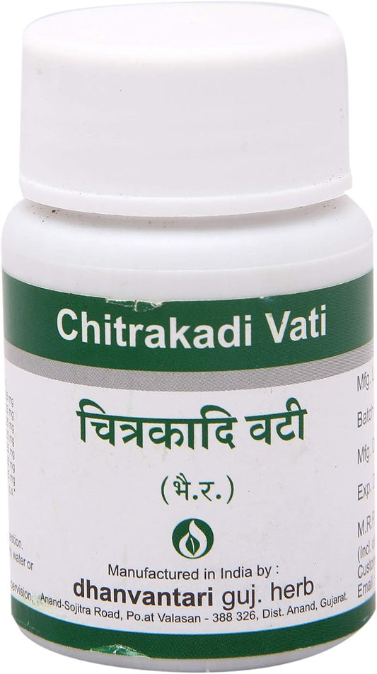 Chitrakadi Vati - 60 Tablets (Pack of 4)