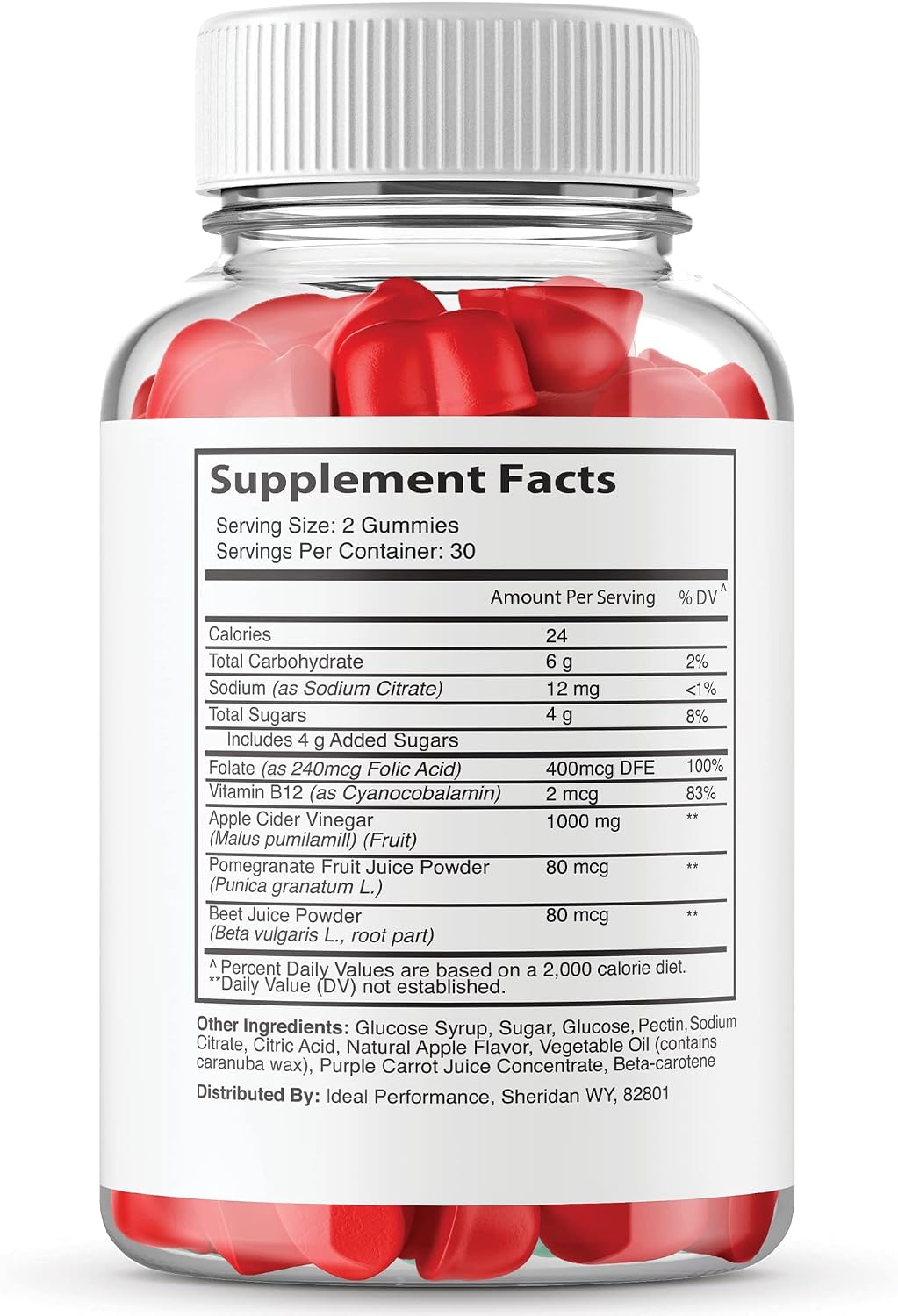 IDEAL PERFORMANCE Ketoflow Gummies - görsel 2