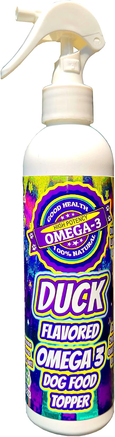 Duck Flavoured Omega 3 Dog Food Topper – Made with Human Grade Edible Oils, No Artificial Ingredients - görsel 1