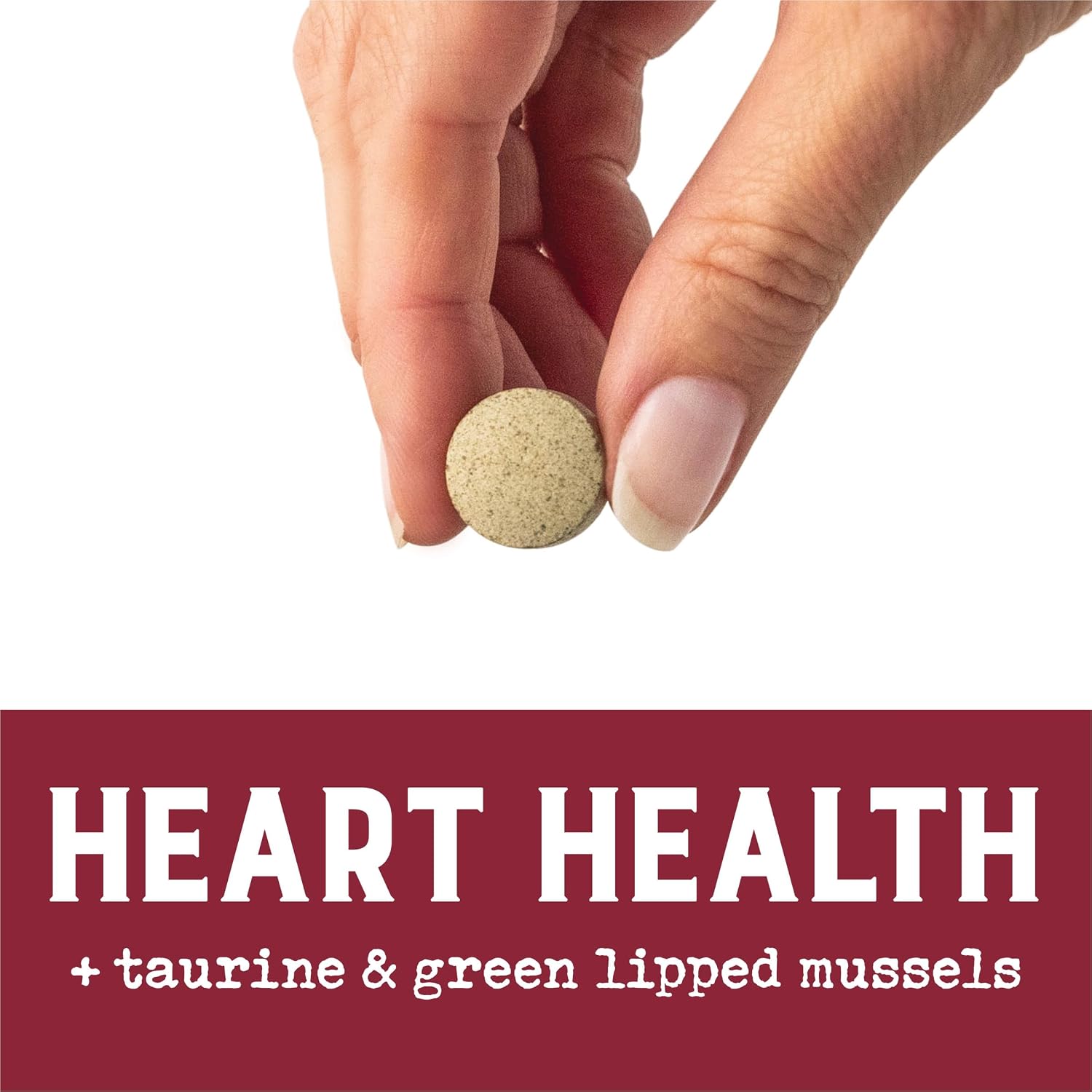 EverRoot Dog Heart Health Chewable Tablets with Taurine and Green-Lipped Mussels - görsel 2