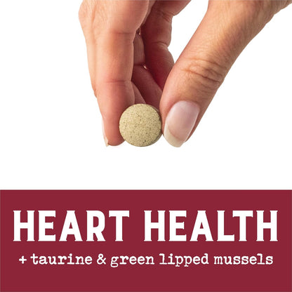 EverRoot Dog Heart Health Chewable Tablets with Taurine and Green-Lipped Mussels