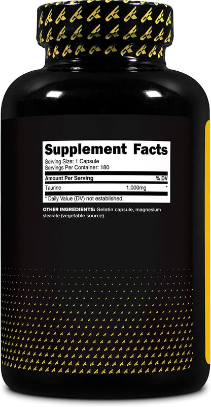 Primaforce Taurine 1000mg Capsules, 180 Capsules
