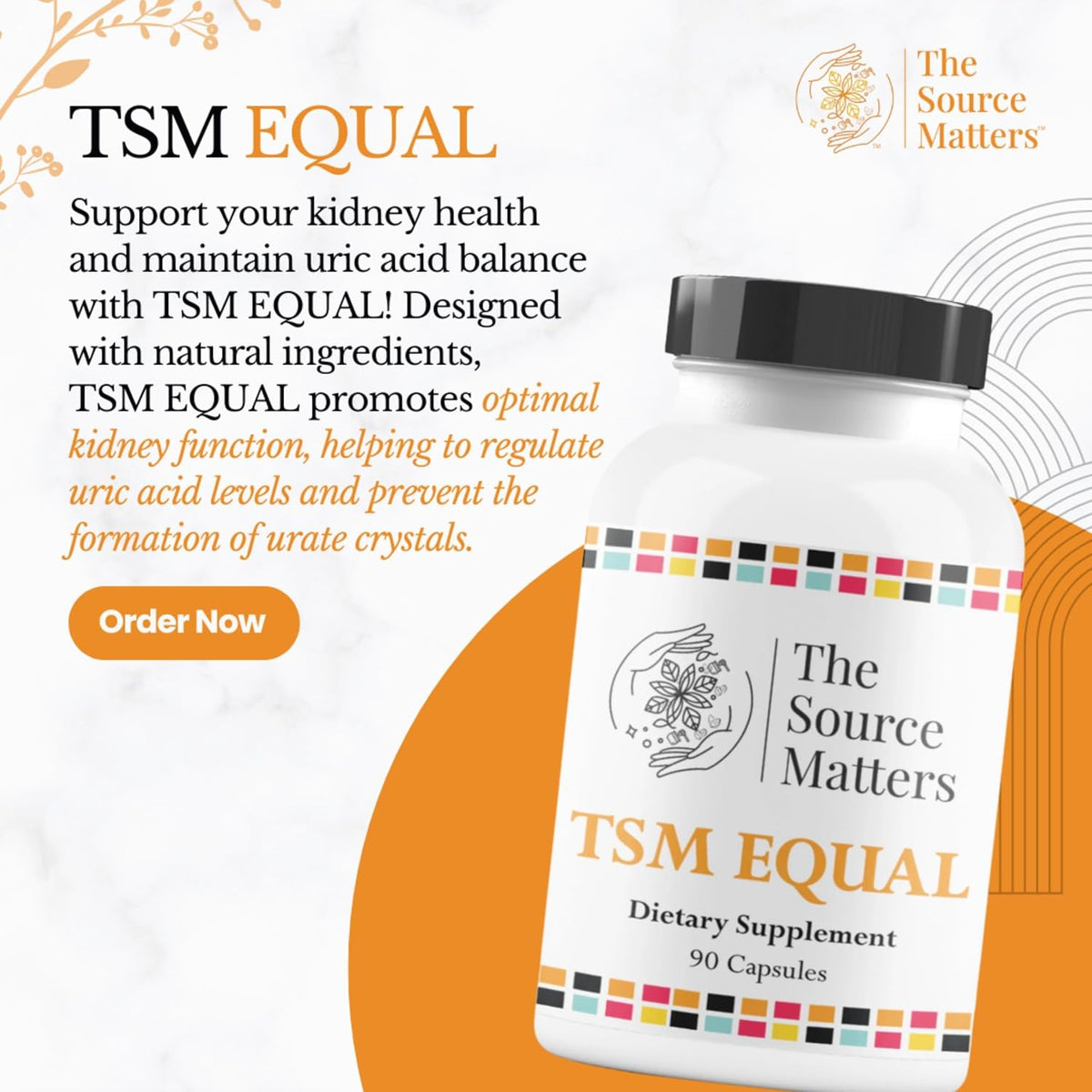 EQUAL Uric Acid Support Supplement – 90 Capsules - görsel 4