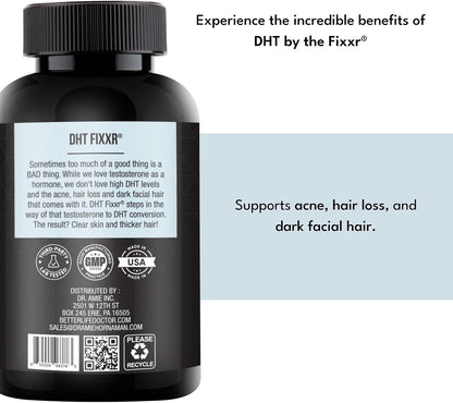 Fixxr DHT Support - Saw Palmetto & Nettles - 60 Capsules