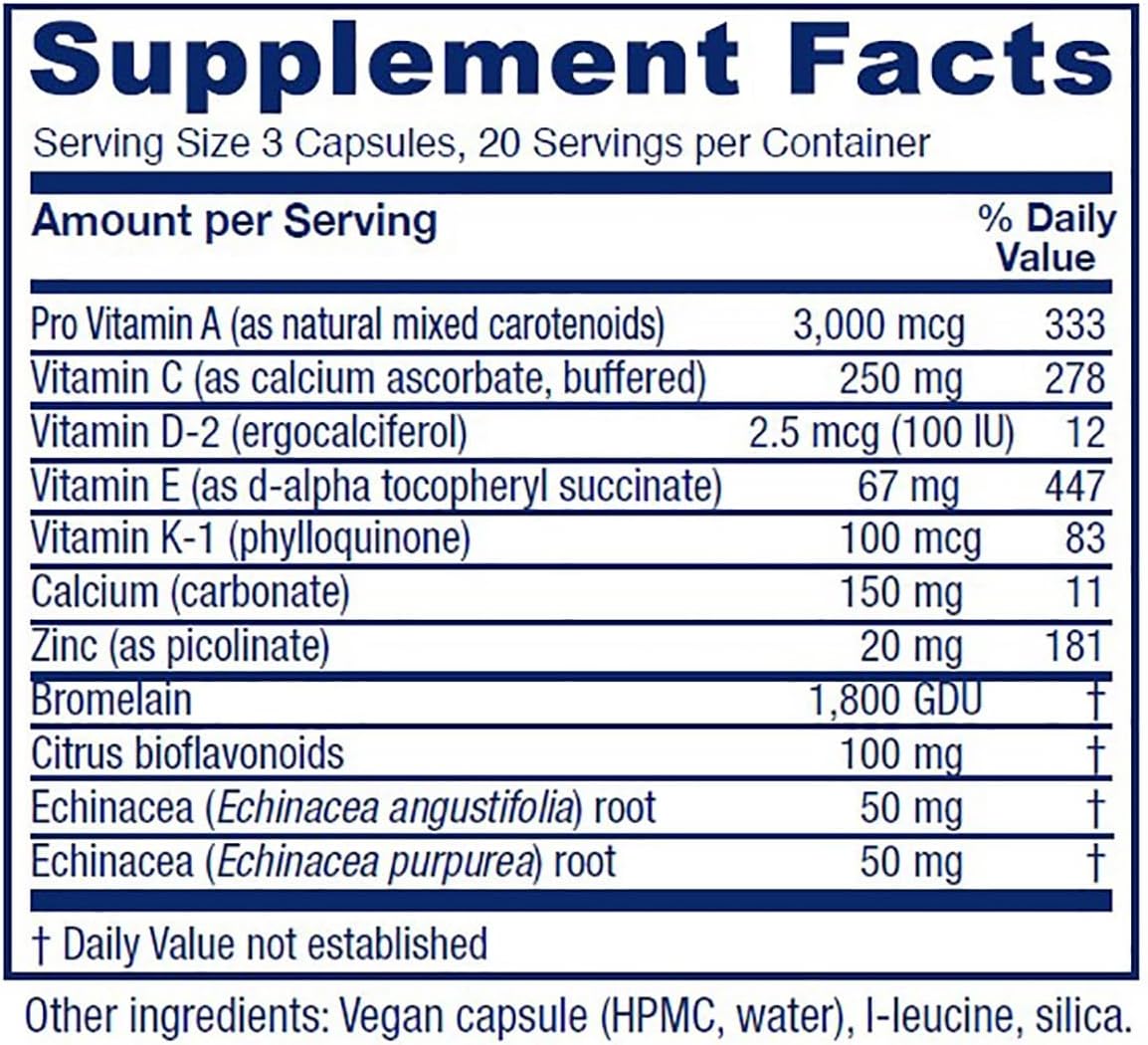 Vitanica Opti-Recovery - Pre & Post Surgery Support, 60 Capsules - görsel 2