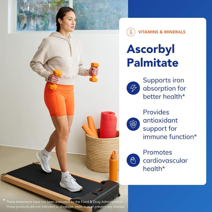 Pure Encapsulations Ascorbyl Palmitate | Vitamin C Supplement to Support Iron Absorption and Normal Immune Function* | 180 Capsules