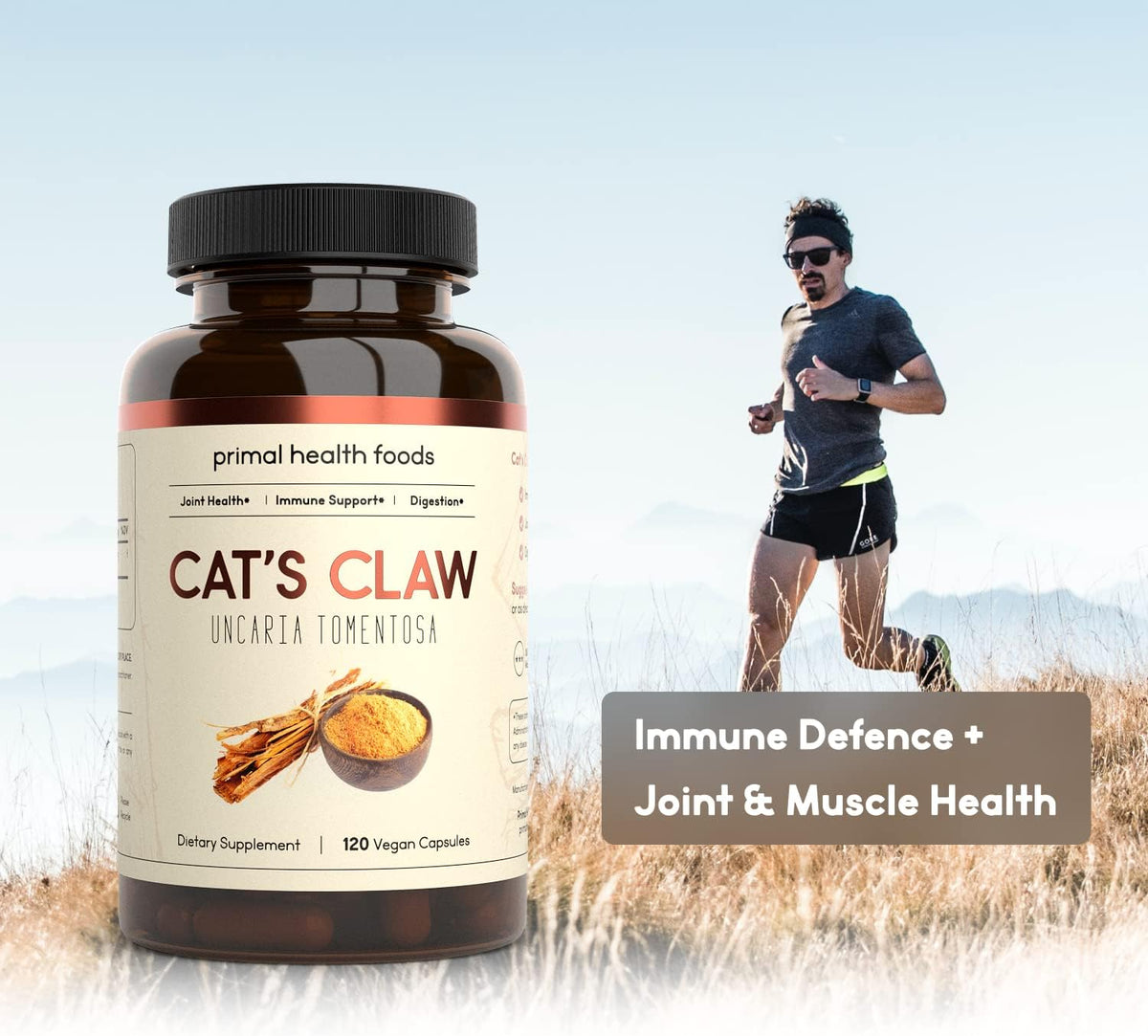 Organic Cat's Claw 1000 mg | Traditional Herbal Support | Vegetarian, Non-GM & Gluten-free - görsel 4