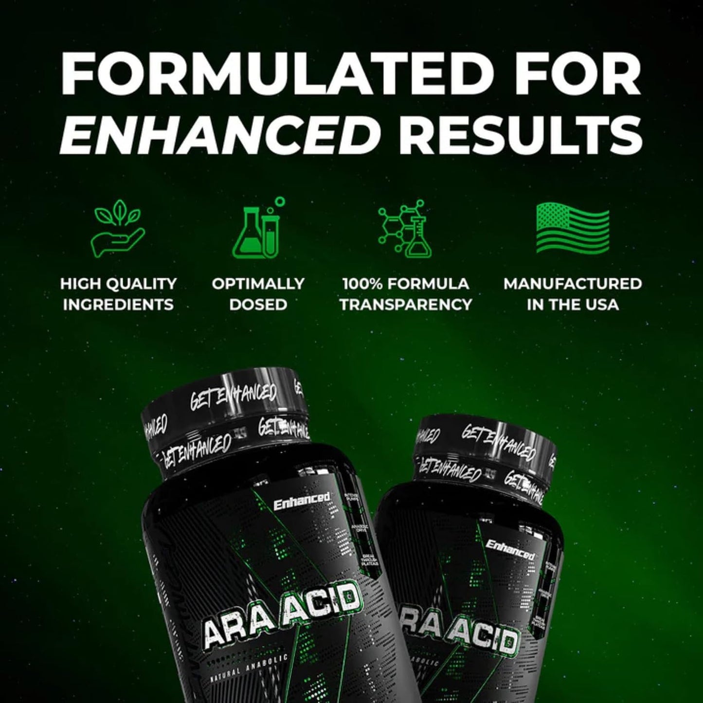 Enhanced Labs Arachidonic Acid Supplement – 350mg, 120 Capsules - görsel 4