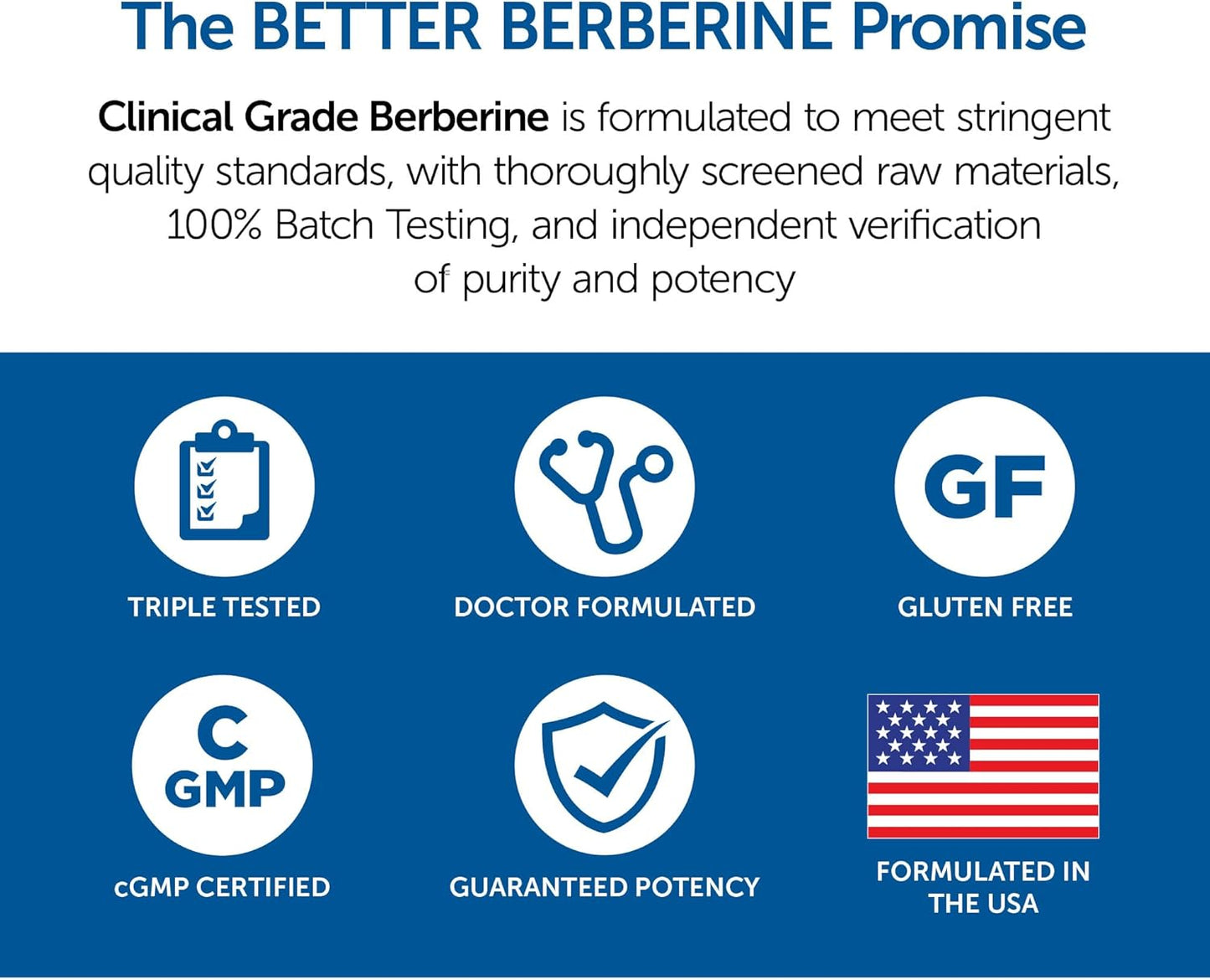 Dr. Whitaker Clinical Grade Berberine | 1,500mg Per Daily Serving | 30 Day Supply - görsel 4
