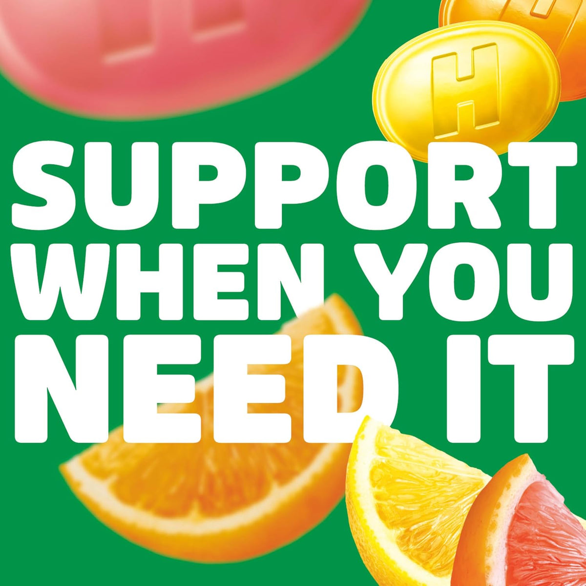 HALLS Defence Assorted Citrus Vitamin C Drops - 80 Pack - görsel 5