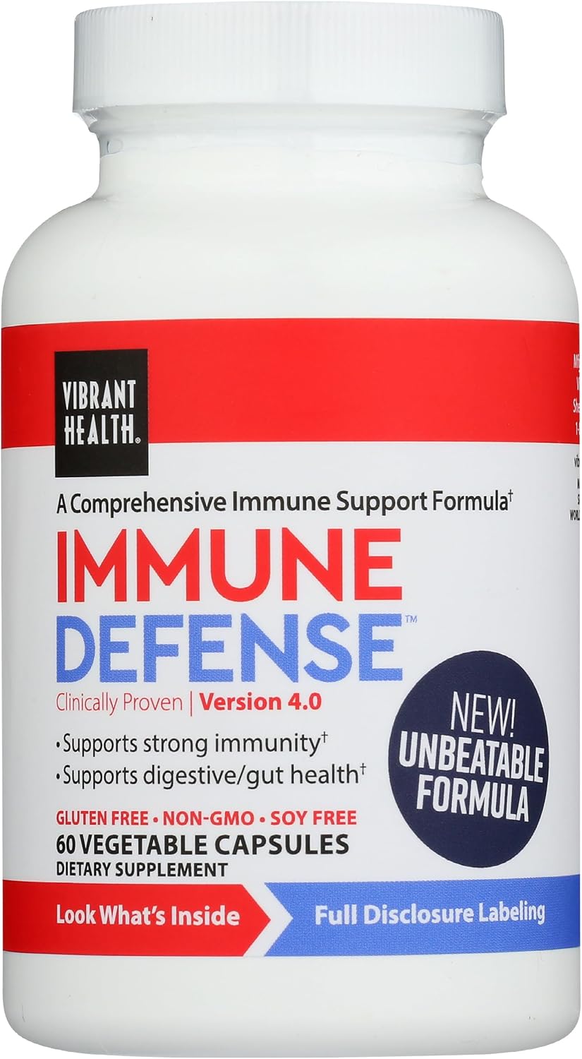 Immune Defence – Natural Immune and Digestive Support, 60 Capsules - görsel 4