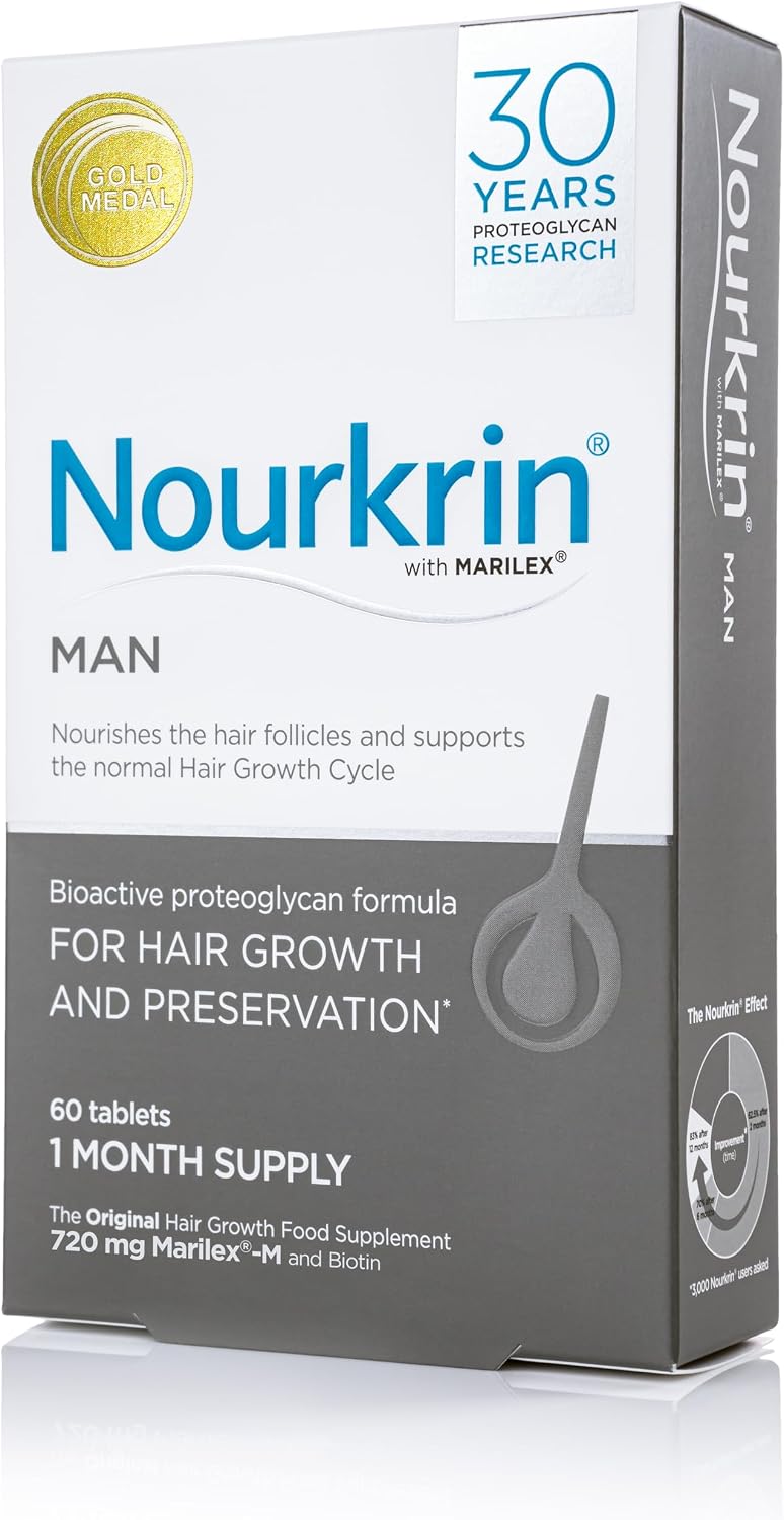 Nourkrin Man 60 Tablets (1 Month's Supply) - görsel 7