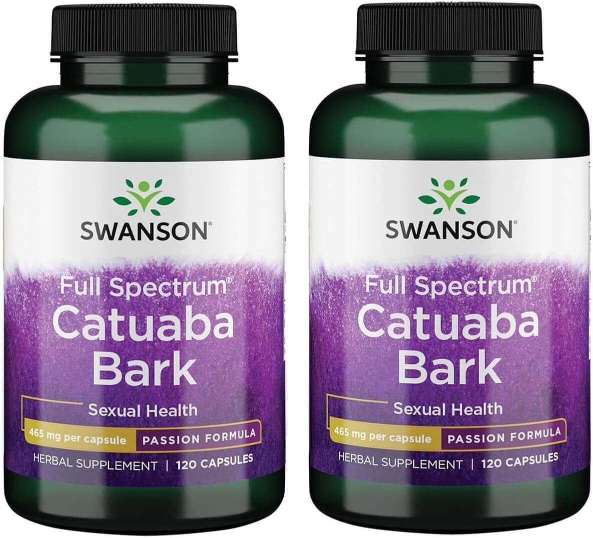 Swanson Catuaba Bark 465 mg 120 Capsules (2 Pack) - görsel 1