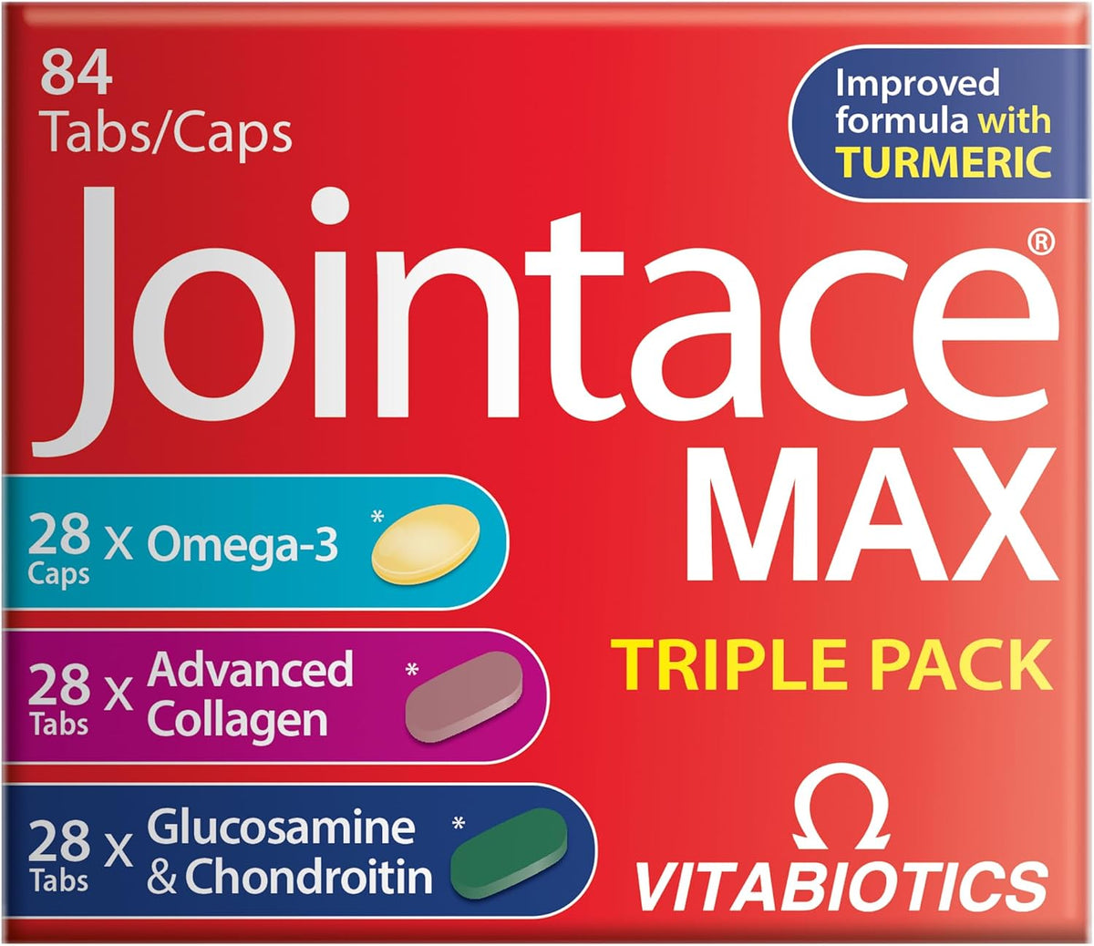 Vitabiotics Jointace Max Tablets - 84 Tablets - görsel 8