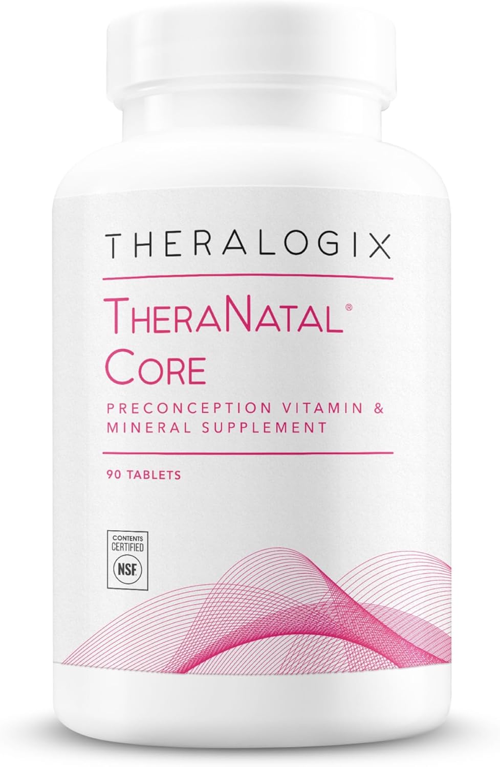 Theralogix TheraNatal Core Preconception Vitamin Supplement – 90-Day Supply - görsel 1