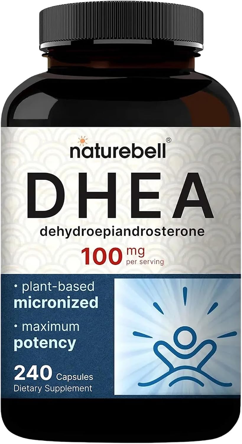NatureBell DHEA 100mg - 240 Capsules - görsel 1