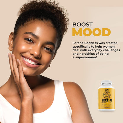 Warped Wellness Serene Goddess – Women's Mood and Relaxation Supplement