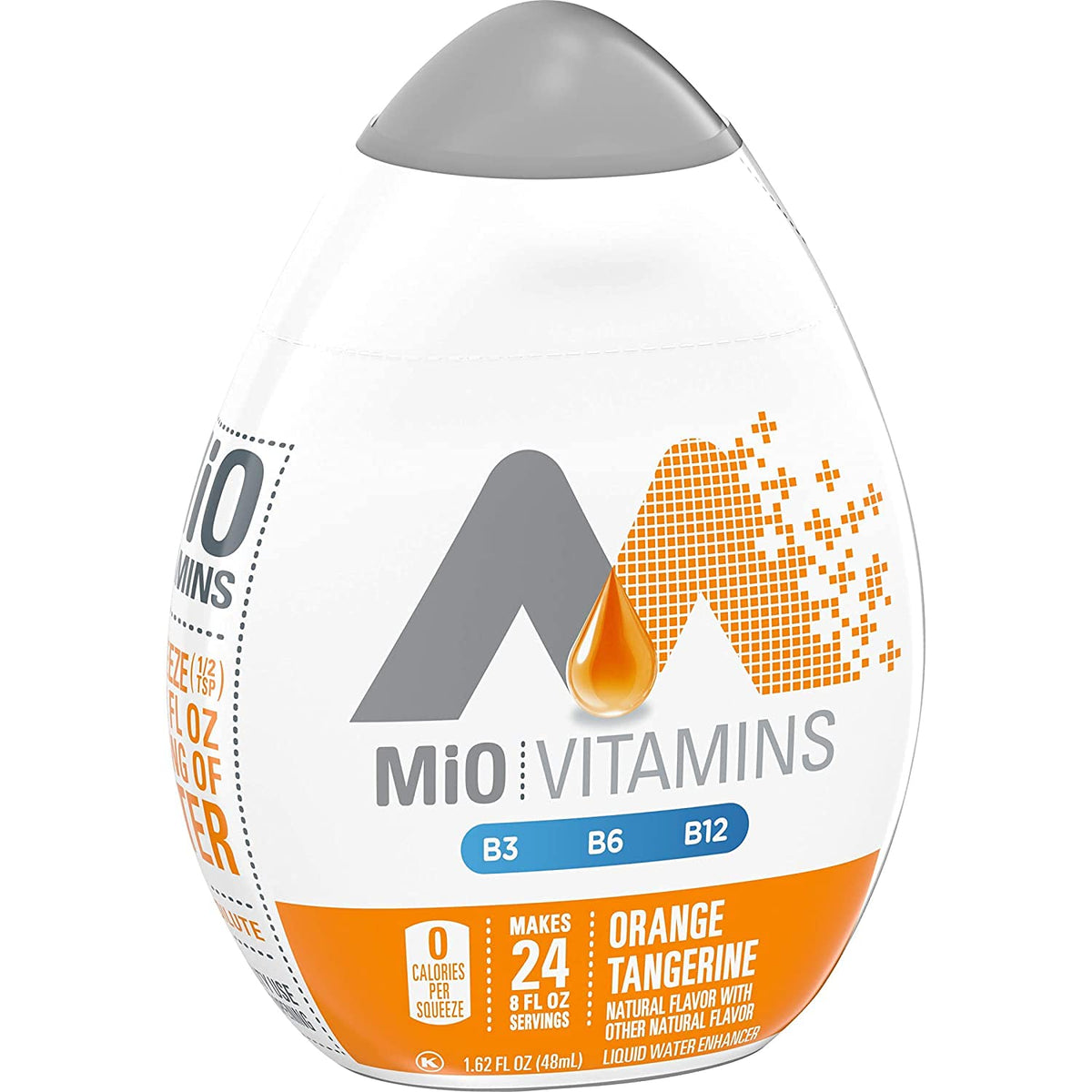 Mio Vitamins Liquid Water Enhancer, Orange Tangerine, 48 ml, 4-Pack - görsel 2