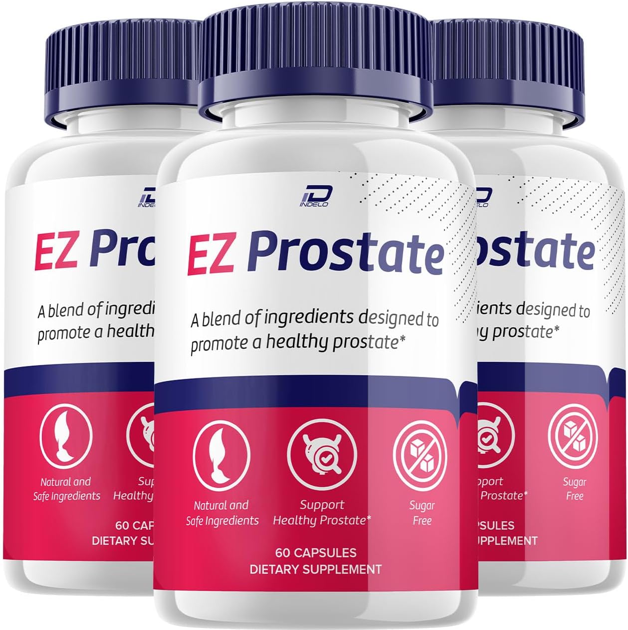 EZ Prostate Supplement for Men – Advanced Formula (3-Pack, 180 Capsules) - görsel 1