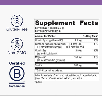 Metagenics MetaRelax - Magnesium Powder for Relaxation, Sleep Support & Mood Balance