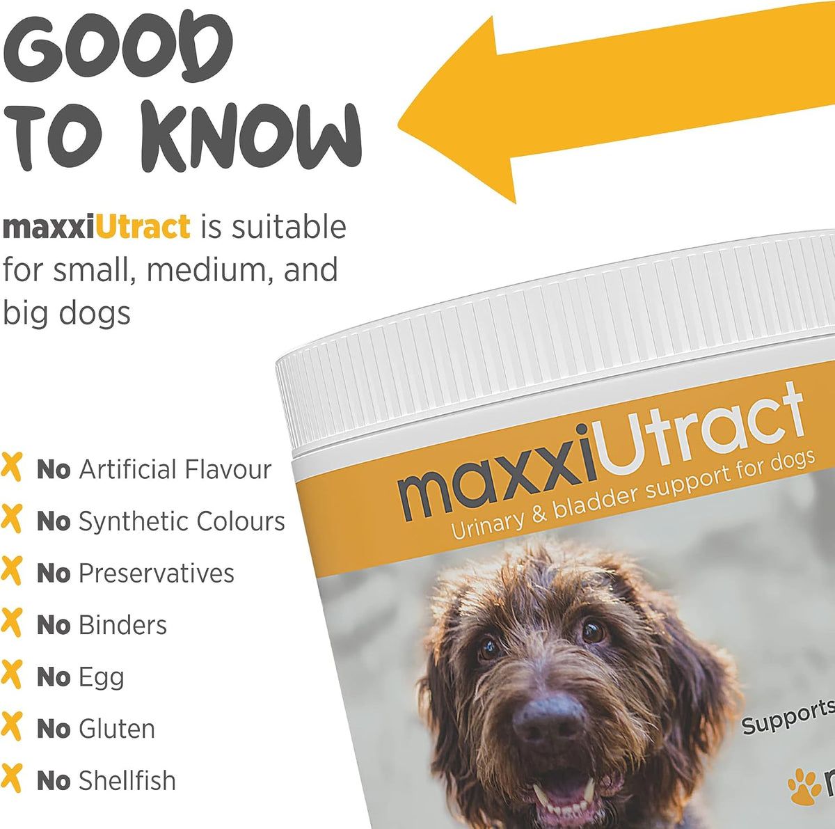 maxxiUtract Urinary and Bladder Support for Dogs – D-Mannose and Cranberry Powder - görsel 7
