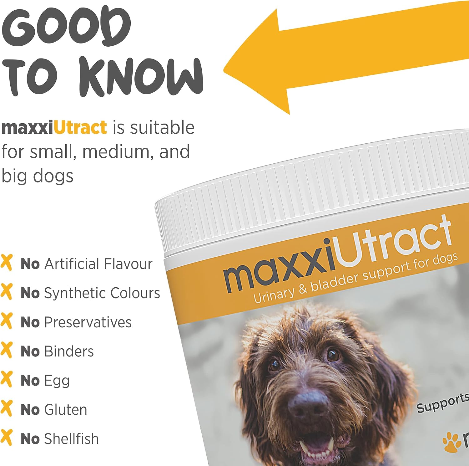 maxxiUtract Urinary and Bladder Support for Dogs – D-Mannose and Cranberry Powder - görsel 7