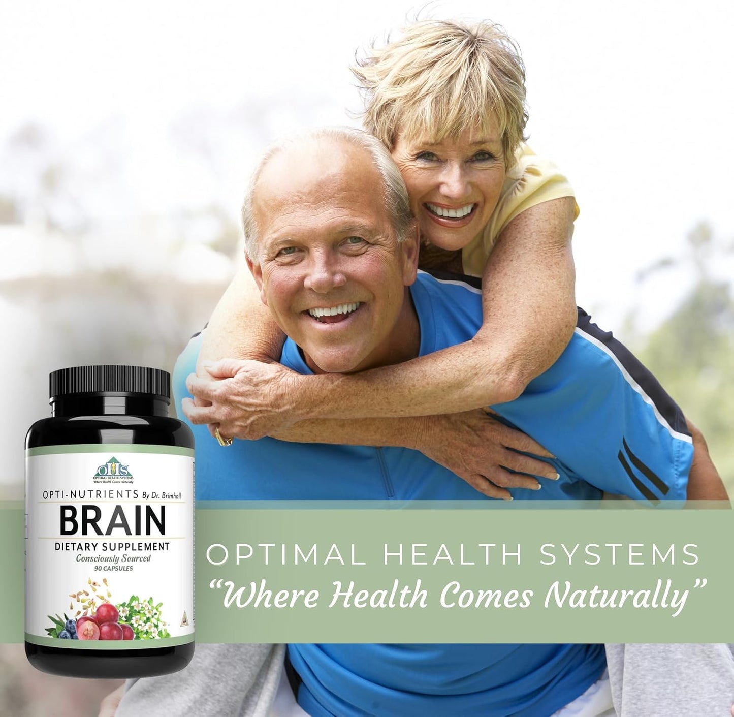 Optimum Health Systems Brain – Comprehensive Nootropic Blend for Memory, Mood & Focus (90 Capsules) - görsel 7