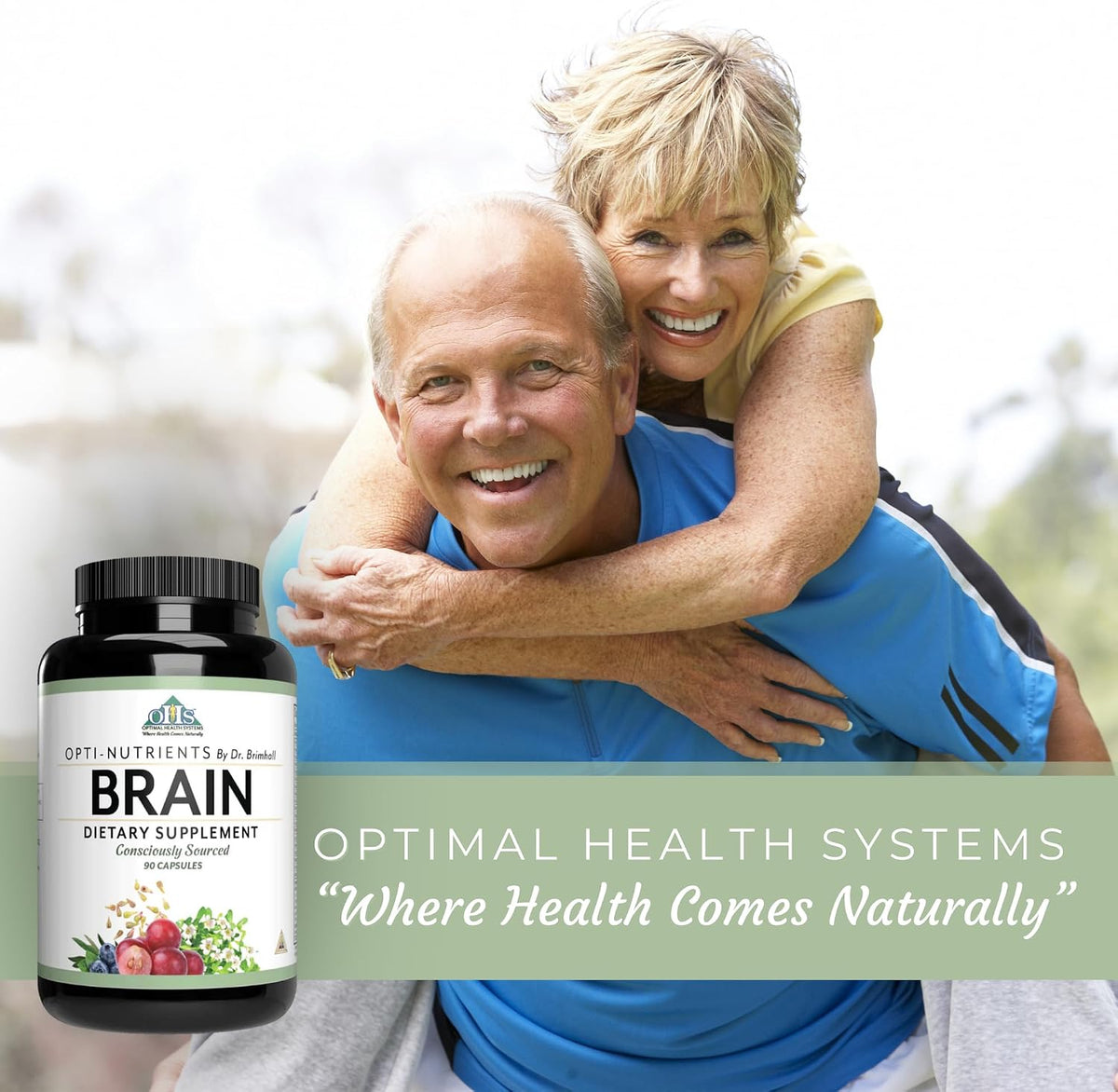 Optimum Health Systems Brain – Comprehensive Nootropic Blend for Memory, Mood & Focus (90 Capsules) - görsel 7