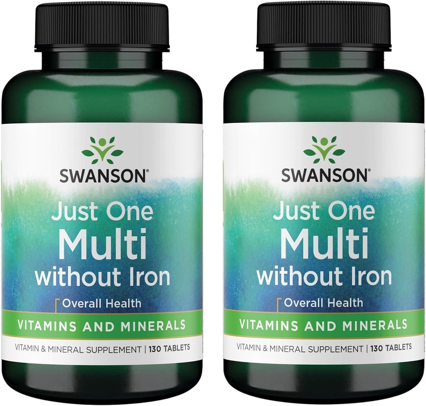 Swanson Century Formula Multivitamin Without Iron - 130 Tablets - görsel 1