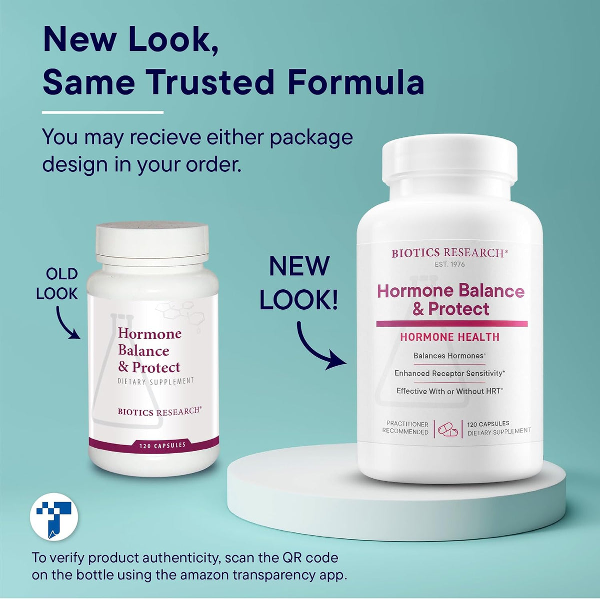 BIOTICS RESEARCH Hormonal Balance and Protect - 120 Capsules - görsel 4