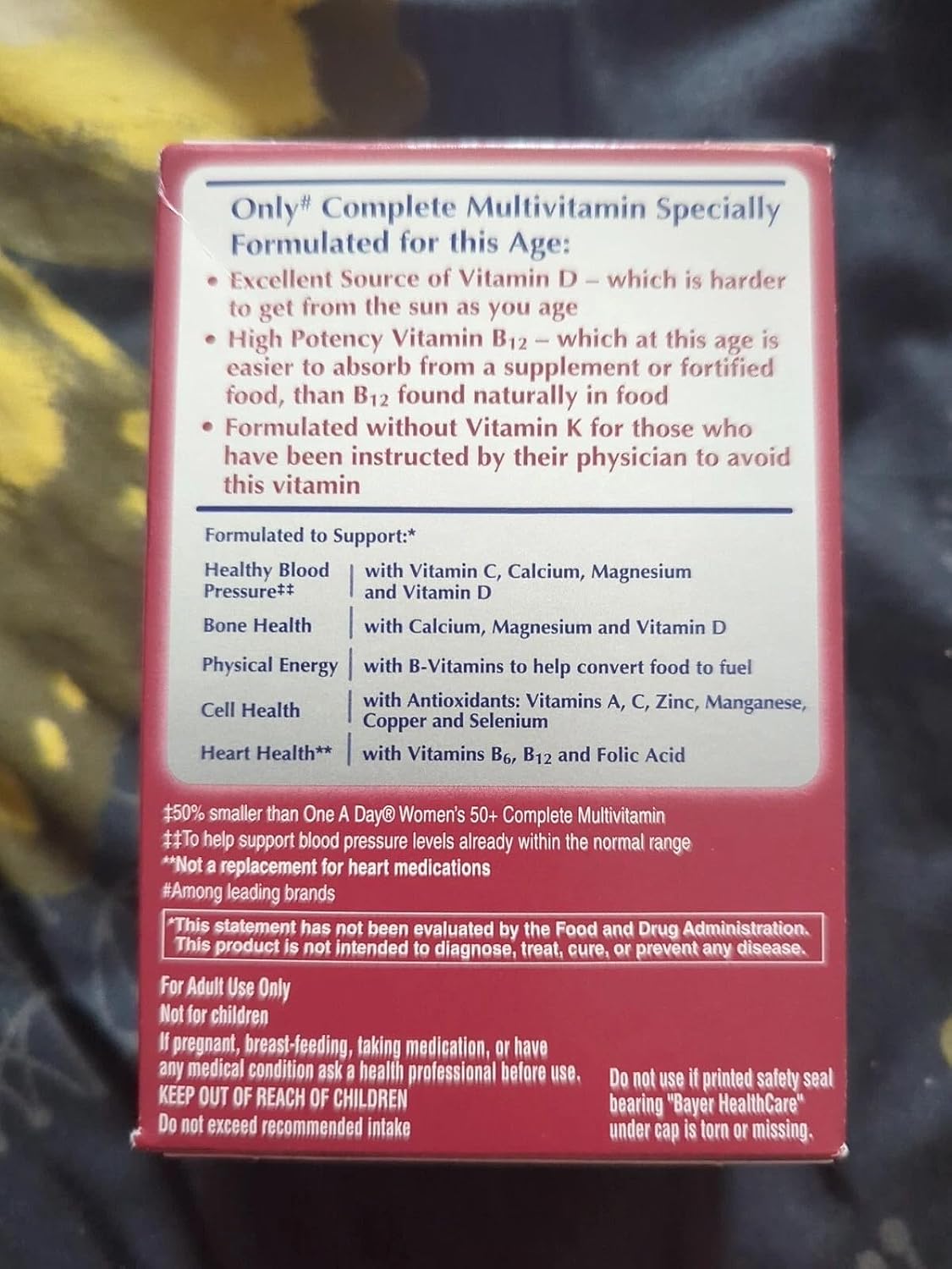 One A Day Proactive 65+ Multivitamins, 150 Count (3 Pack) - görsel 3