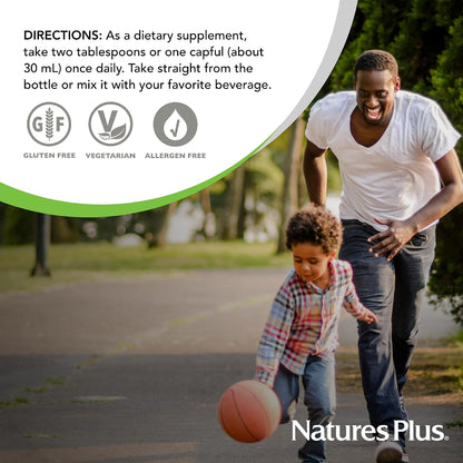 NaturesPlus Source of Life GOLD Multivitamin Liquid - 30 fl oz (30 Servings)
