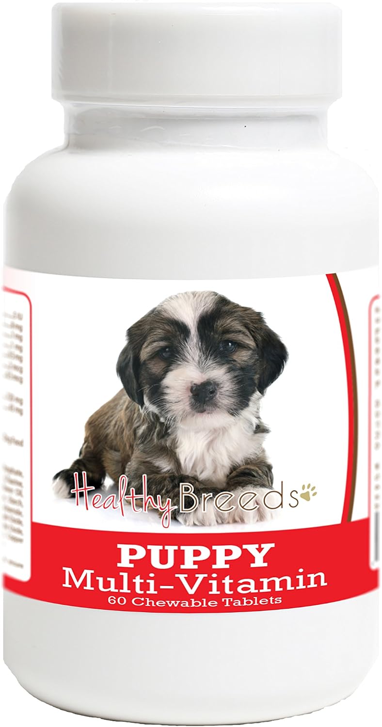 Healthy Breeds Tibetan Terrier Puppy Dog Multivitamin Tablet 60 Count - görsel 1