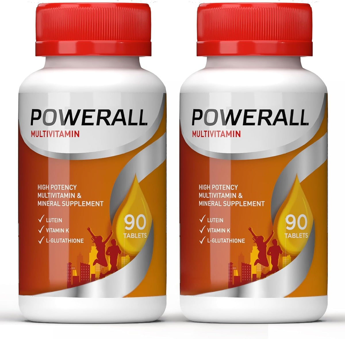 Basic Brands - Powerall Multivitamin - 90 Tablets - 2-Pack - görsel 1