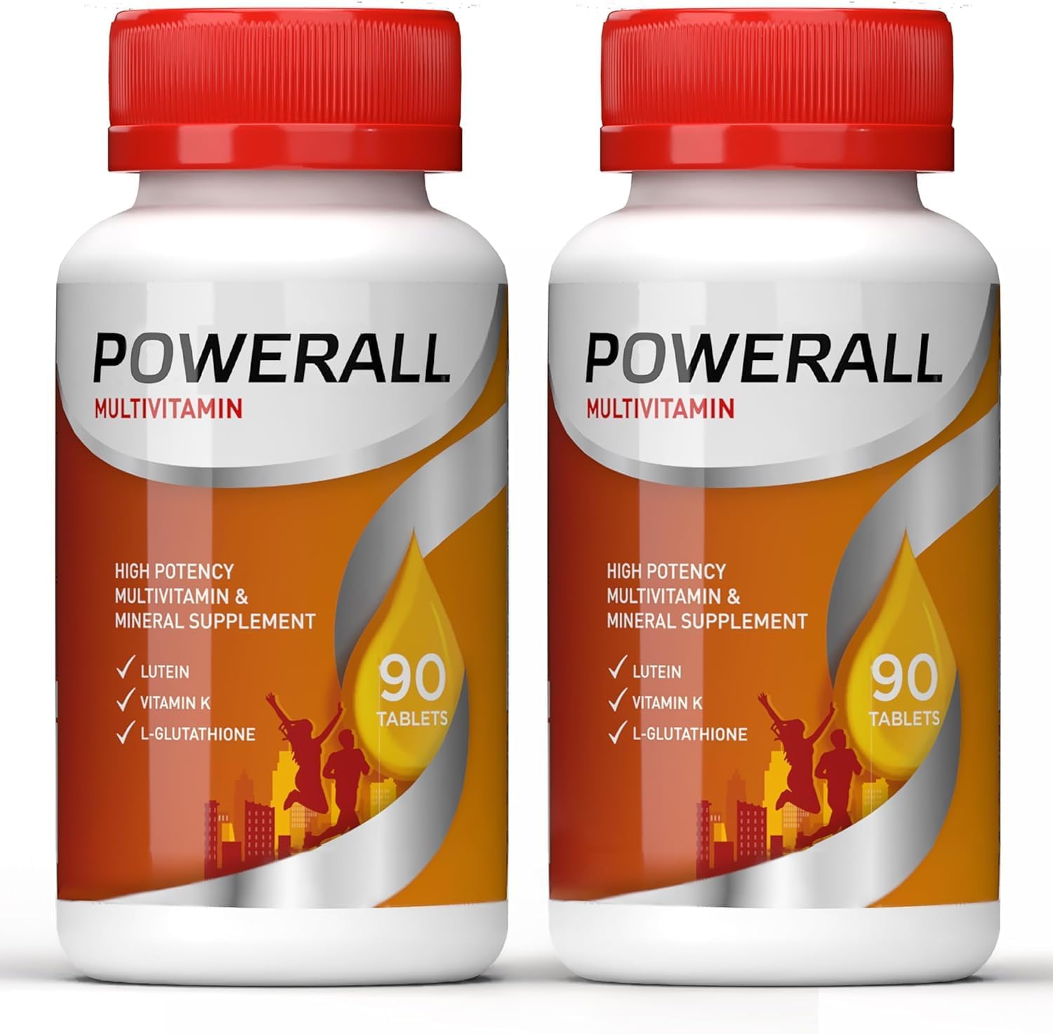 Basic Brands - Powerall Multivitamin - 90 Tablets - 2-Pack - görsel 1