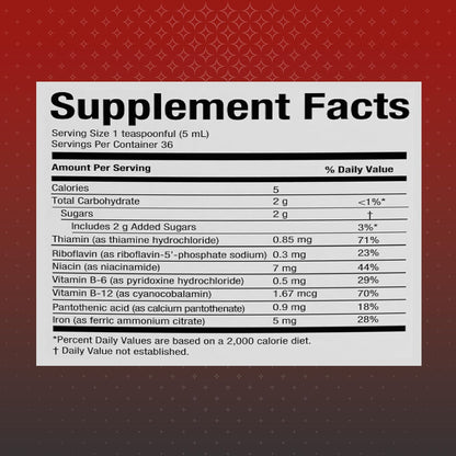 VIGORON FORTE Appetite Booster – Iron Supplement with Vitamin B Complex, B12 & Multivitamin Energy Support – 180 ml