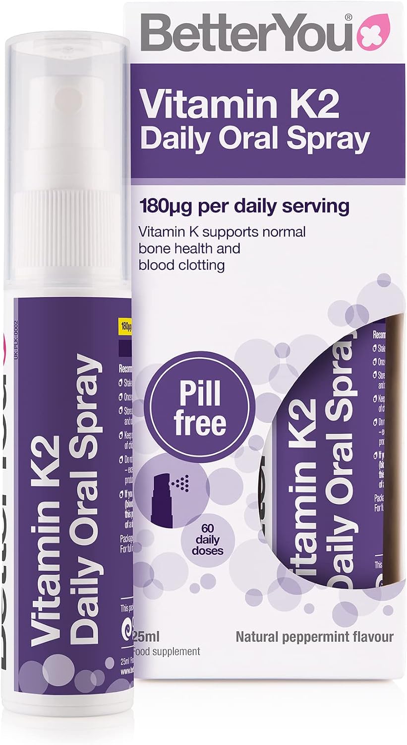 BetterYou Vitamin K2 Daily Oral Spray, 25ml - görsel 1